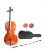4/4 Retro Style Cello   Case   Bow   Rosin