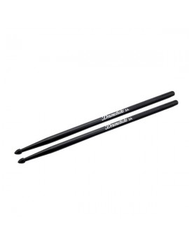 One Pair 5A Drumsticks Nylon Drum Sticks Black