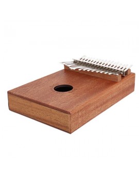 Kasch 17 Key Kalimba with Tuning Hammer & Tone Stickers & Manual & Velvet Bag & Stickers
